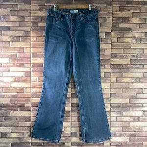 Womens 10x30 Signature Levi’s At Waist Bootcut Dark Wash Jeans